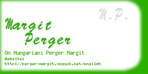 margit perger business card